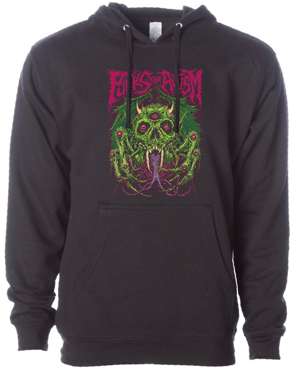 Punks for Autism - Green Spider - Hoodie