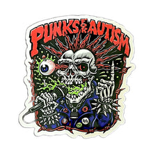 Load image into Gallery viewer, Punks for Autism - Set of 3 Stickers