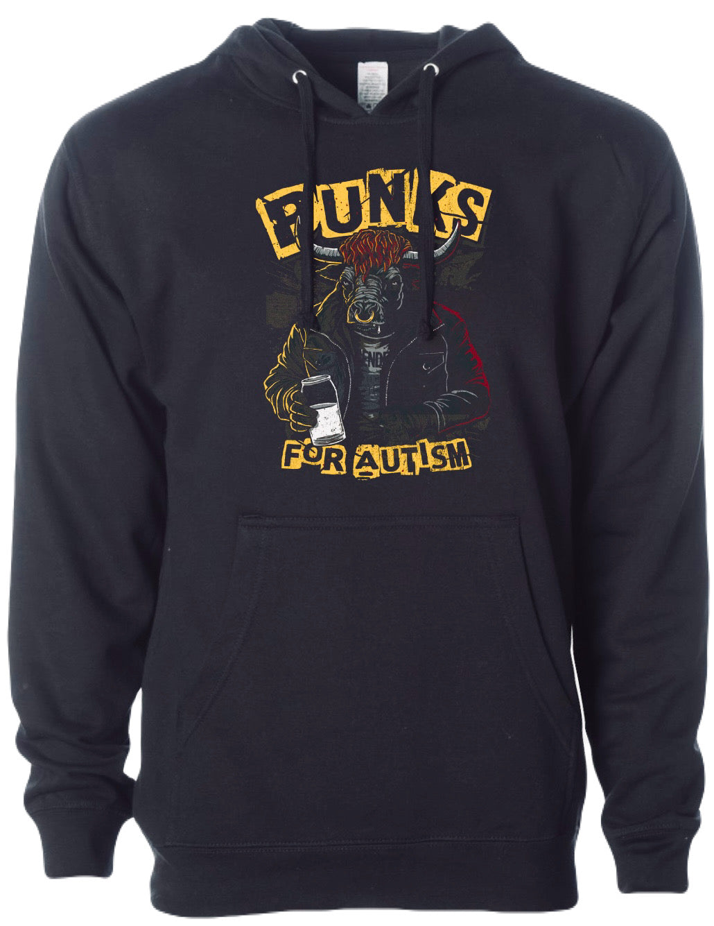 Punks for Autism - Cows - Hoodie
