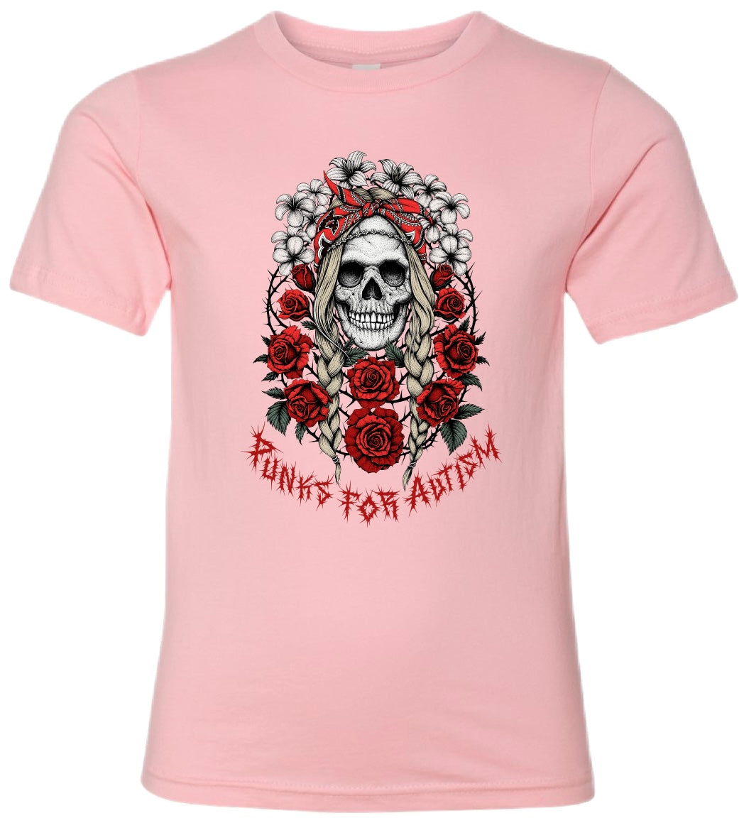 Punks for Autism - Roses - Short Sleeve