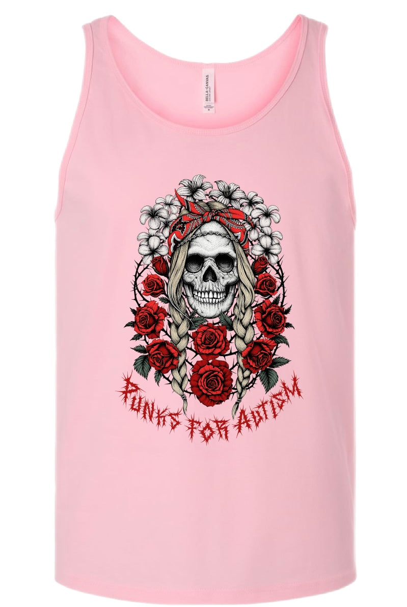 Punks for Autism - Roses - Tank Top
