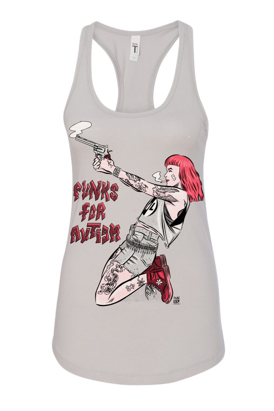 Punks for Autism - Tank Top - Girl Punk