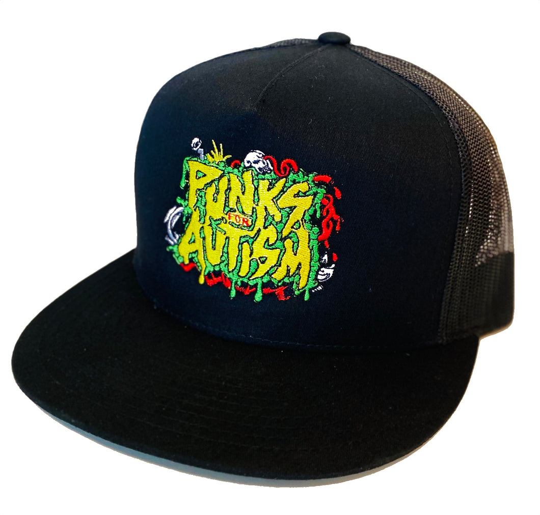 Punks for Autism - Trucker Hats - Slime
