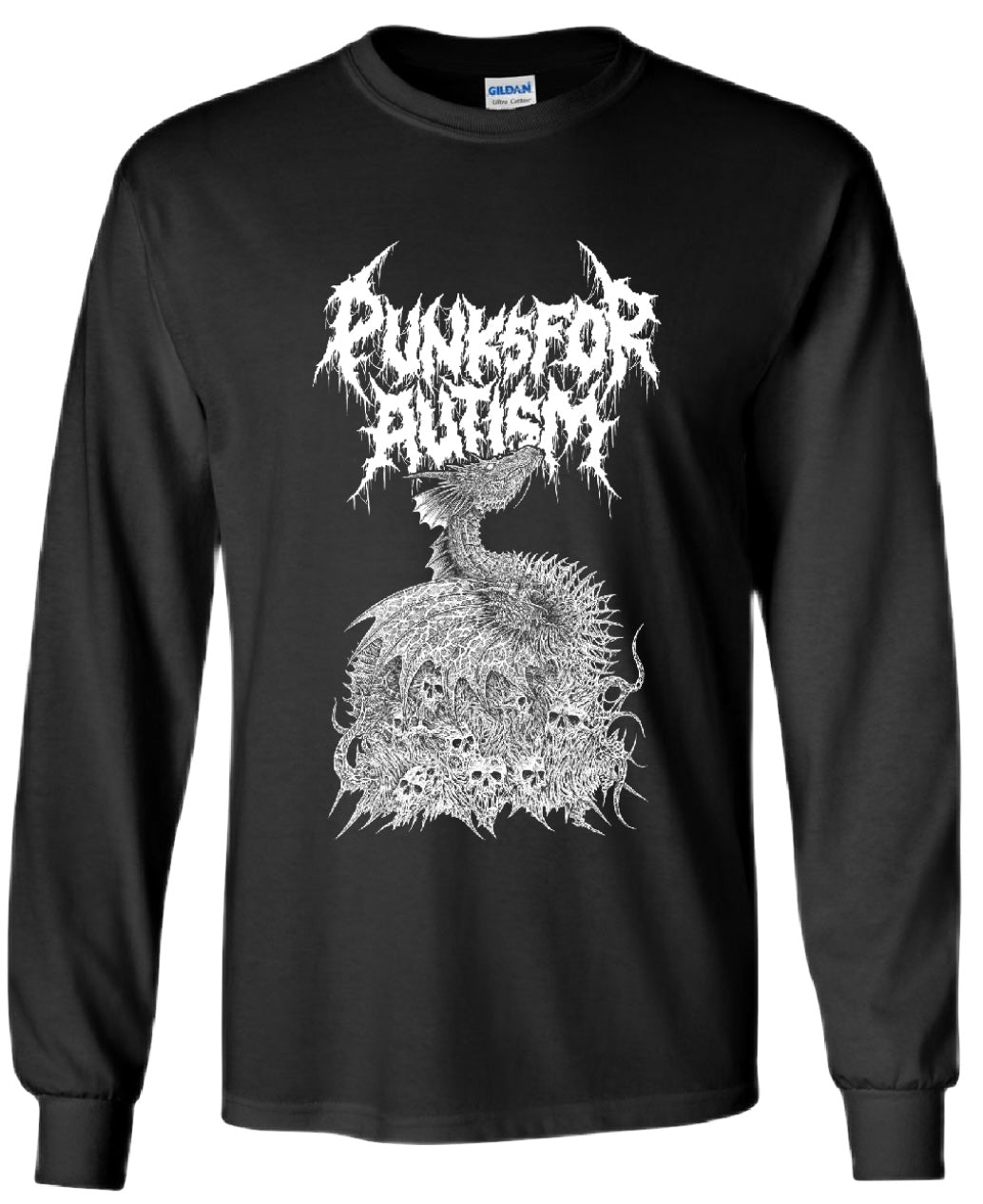 Punks for Autism - Death Metal - Long Sleeve