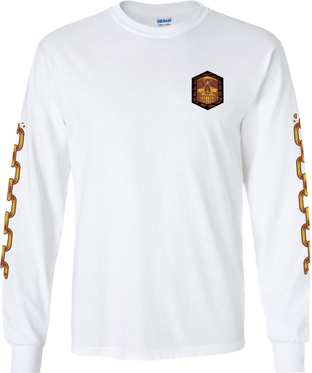 Punks for Autism - Skull Chain - Long Sleeve